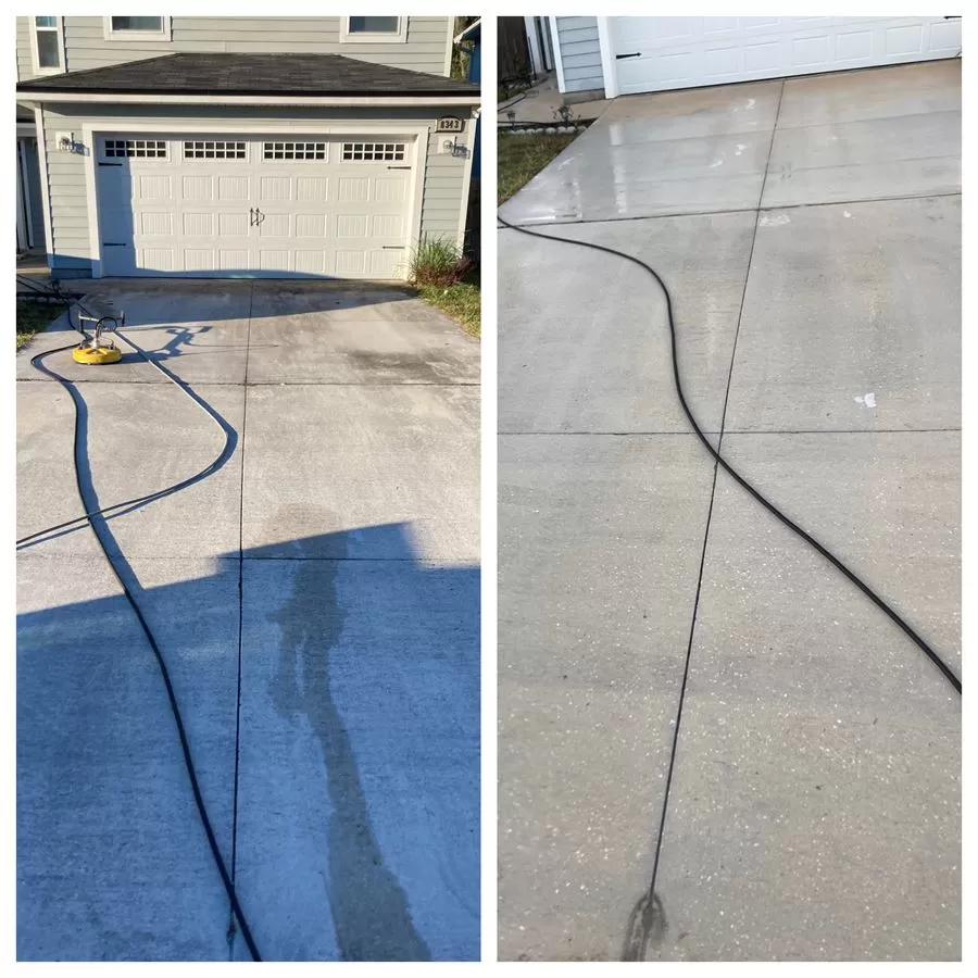 Driveway and Back Porch Cleaning in Jacksonville, FL